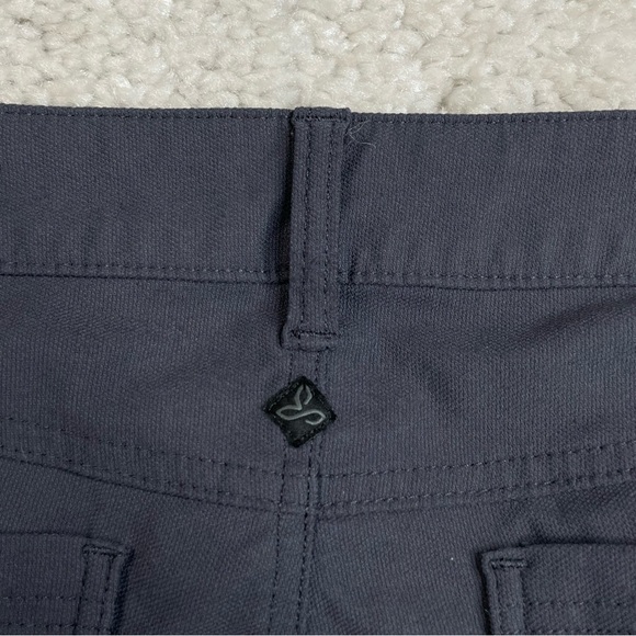 prAna Brenna Moto Pants. stretchy gray Sz 10 - Picture 9 of 13